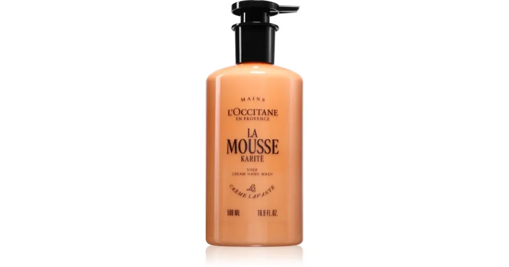 Gyors kiszállítás L’OccitaneShea Butter La Mousse krémes folyékony szappan kézre