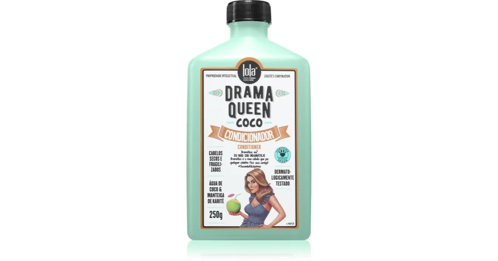 Lola CosmeticsDrama Queen tápláló kondicionáló száraz hajra Exkluzív ajánlat