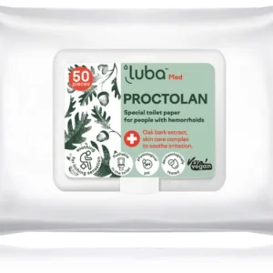 LubaMed Proctolan nedves WC papír aranyér kezelésére Gyors kiszállítás