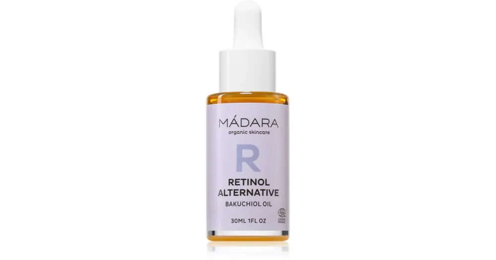 Kihagyhatatlan ajánlat MÁDARARetinol Alternative Bakuchiol Oil fiatalító arcolaj hidratáló hatással