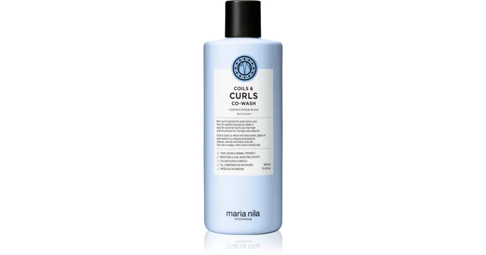 Kihagyhatatlan ajánlat Maria NilaCoils & Curls Co-Wash sampon és kondicionáló a hullámos és göndör hajra