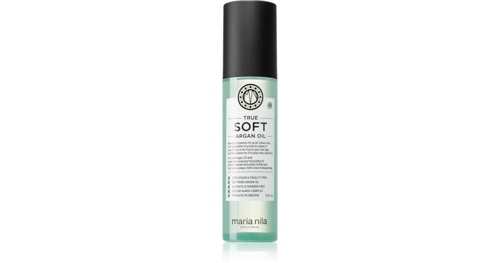 Bestseller Maria NilaTrue Soft Argan Oil argán olaj hidratáló hatással