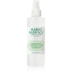 Mario BadescuBack & Body Clarifying Spray testápoló spray pattanások ellen Újdonság