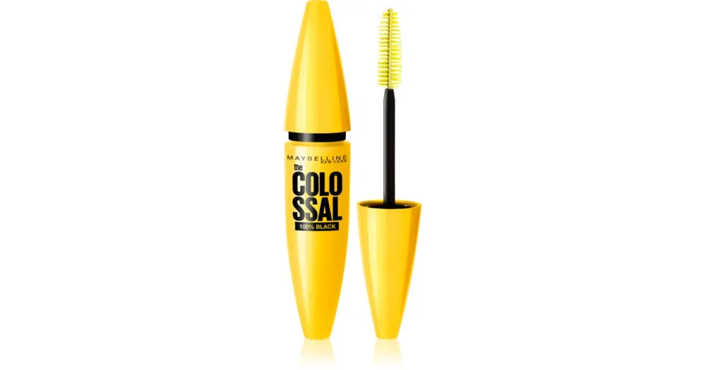 Outlet MAYBELLINE NEW YORKThe Colossal 100% Black dúsító szempillaspirál