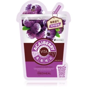 MEDIHEALVita Mask Acaiberry arcmaszk feszesítő hatással Szezonális akció