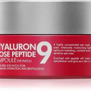Biztonságos fizetés MEDIPEEL+Hyaluron Rose Peptide 9 szilikon párnácskár a szem alá