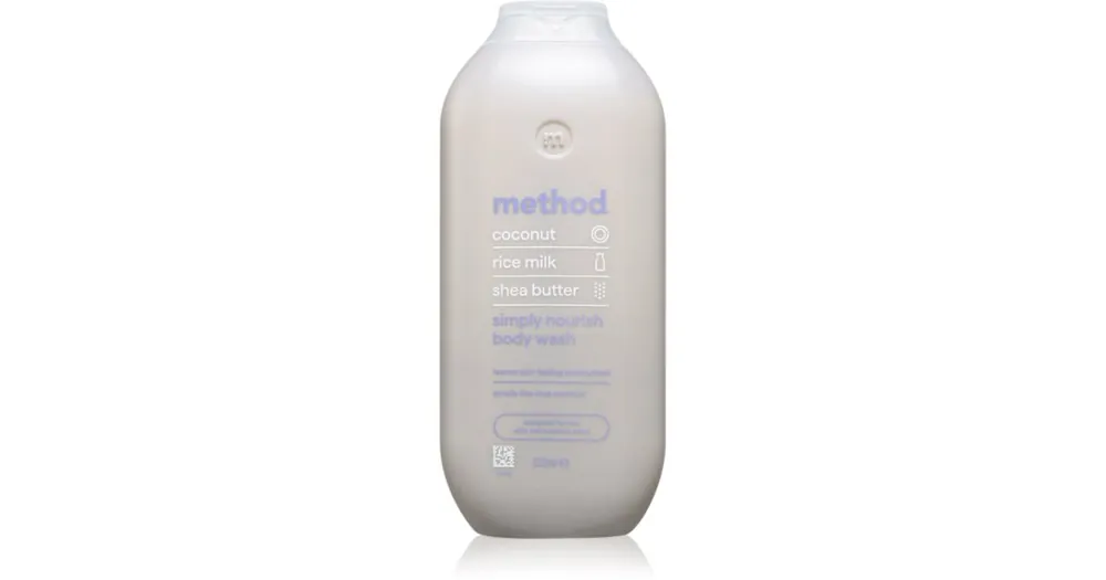 Népszerű MethodBody Wash Simply Nourish tusfürdő gél az intenzív hidratálásért