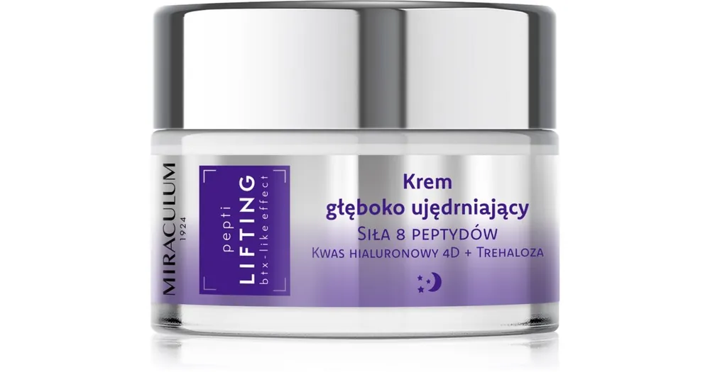 Kiárusítás MiraculumPepti Lifting deep-firming cream night liftinges krém