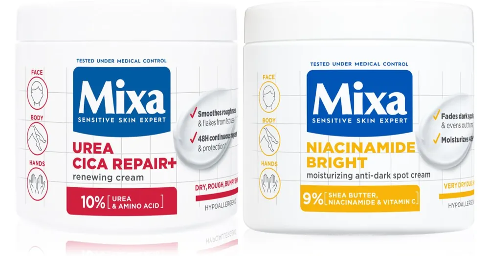 Alacsony ár MixaSensitive Skin Expert szett a bőr regenerációjára