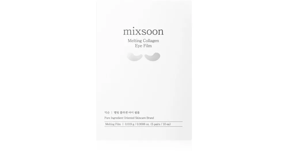 mixsoonMelting Collagen Eye Film fehérítő gézmaszk a szem köré Szezonális akció