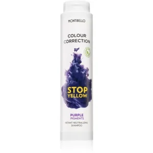 Nézd meg most MontibelloColour Correction Stop Yellow sampon világos és szőke hajra semlegesíti a sárgás tónusokat