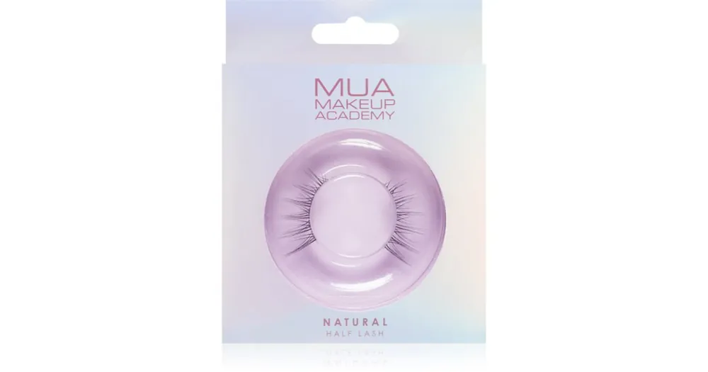 Árcsökkenés MUA Makeup AcademyHalf Lash Natural műszempillák