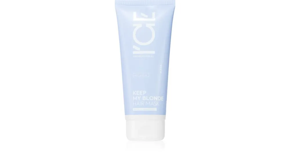 Natura SibericaICE Professional Keep My Blonde regeneráló maszk szőkített, melírozott, hideg szőke hajra Utolsó esély