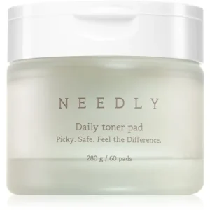 Prémium NEEDLYDaily Toner Pad arctisztító peeling párnácskát zsíros és problémás bőrre