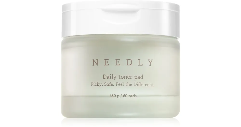 Prémium NEEDLYDaily Toner Pad arctisztító peeling párnácskát zsíros és problémás bőrre