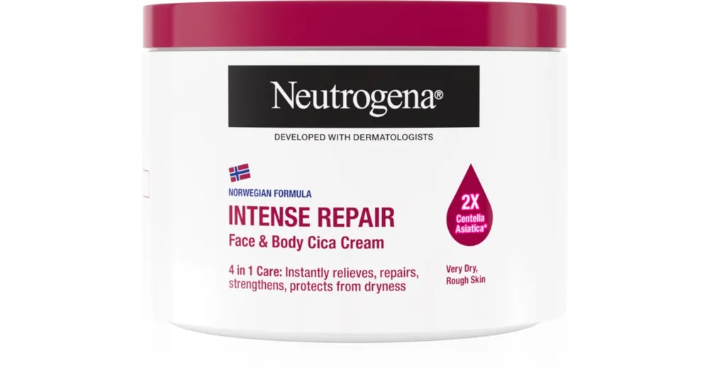 Akciós ár NeutrogenaIntense Repair Cica ápoló testkrém száraz bőrre
