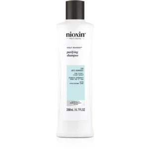 Azonnal elérhető NioxinScalp Recovery Purifying Shampoo sampon ritkuló és vékonyszálú hajra korpásodás ellen