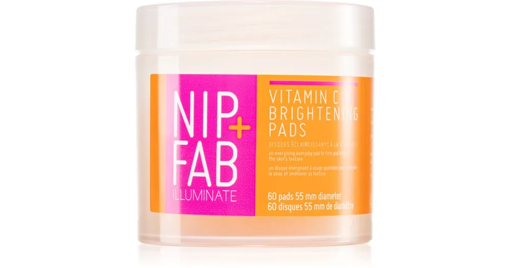 Szuper akció NIP+FABVitamin C Fix tisztító vattakorong az élénk bőrért