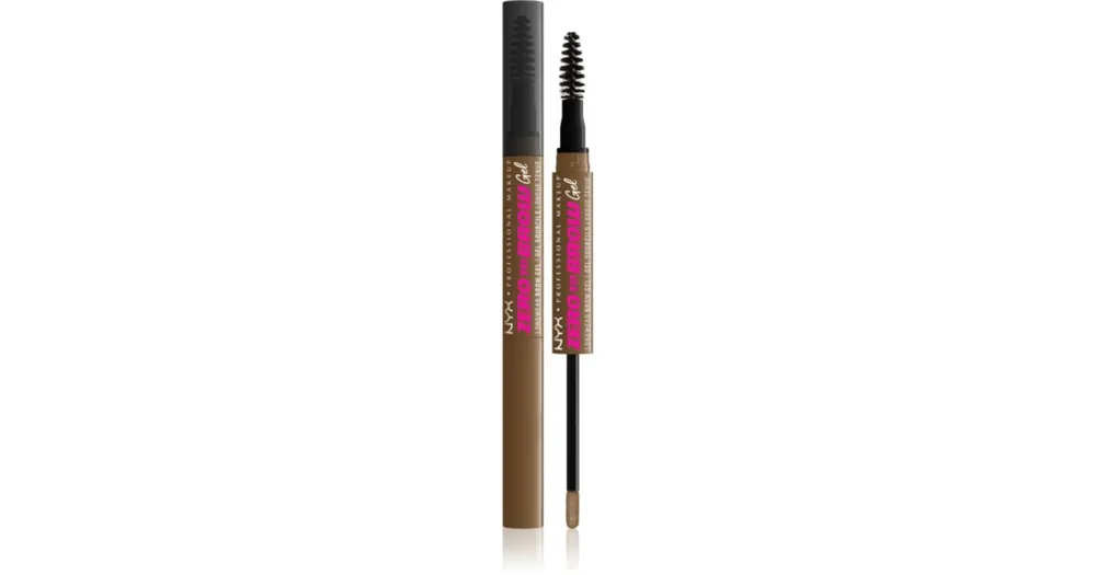 Akciós ár NYX Professional MakeupZero To Brow Gel szemöldökzselé applikátorral