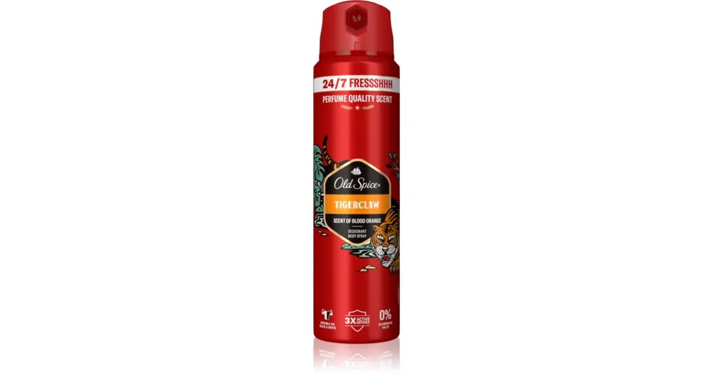 Expressz kézbesítés Old SpiceTigerclaw dezodor és testspray uraknak