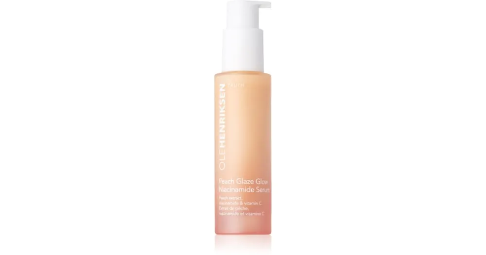Outlet OLEHENRIKSENTruth Peach Glaze Glow Niacinamide Serum élénkítő szérum niacinamiddal