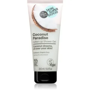 Árengedmény Organic ShopSkin Super Good Coconut Paradise bőrlágyító tusfürdő gél