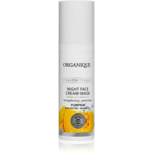 OrganiqueHydrating Therapy Pumpkin éjszakai hidratáló maszk az arcra Árcsökkenés