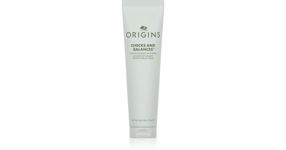 OriginsChecks and Balances™ Sensitive Foaming Cleanser finom állagú tisztító krém az érzékeny arcbőrre Prémium