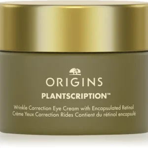 OriginsPlantscription™ Wrinkle Correction Eye Cream With Encapsulated Retinol hidratáló és kisimító szemkrém retinollal Legnépszerűbb