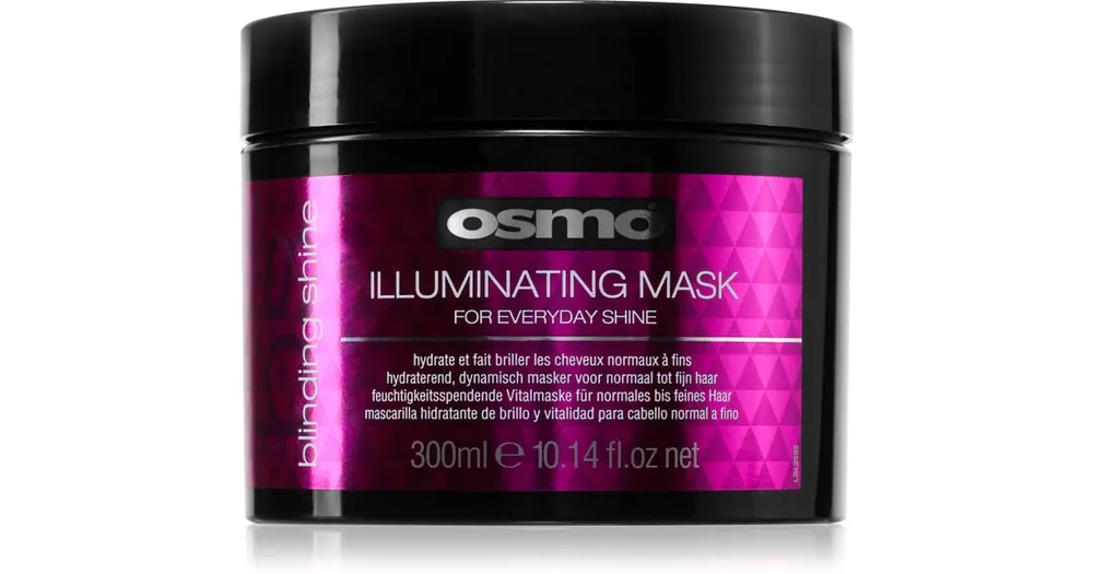OsmoBlinding Shine Illuminating Mask haj maszk a fénylő és selymes hajért Gyors kiszállítás