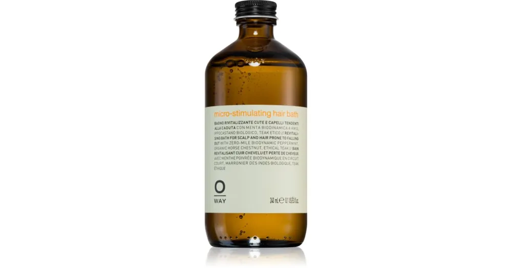 Biztonságos vásárlás OwayMicro-Stimulating Hair Bath sampon hajhullás ellen