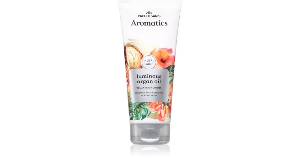 PAPOUTSANISAromatics Luminous Argan Oil testápoló tej Olcsó