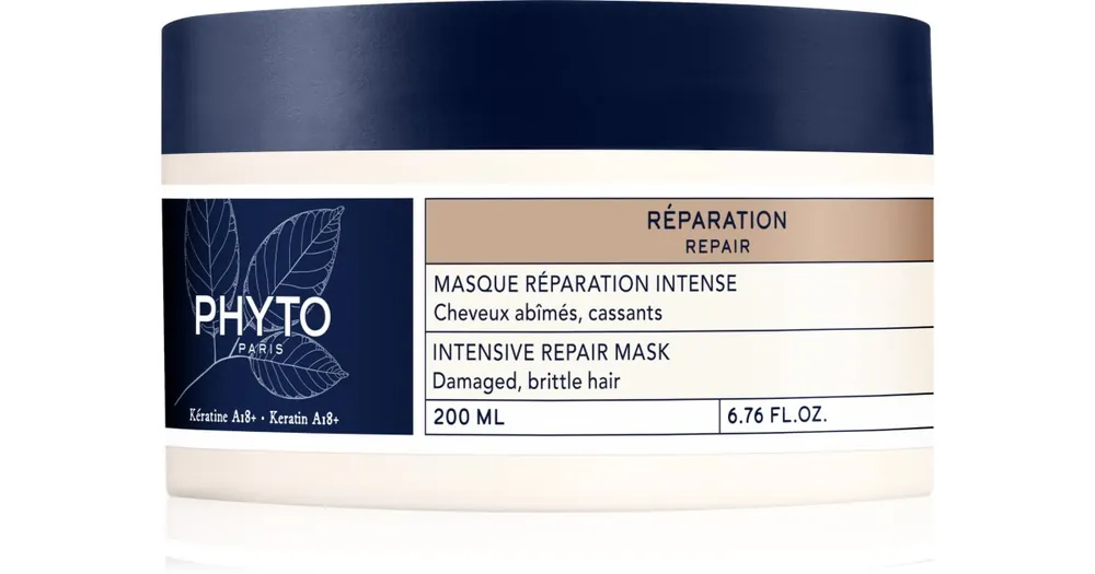 Népszerű PhytoRepair Intense Repair Mask intenzív fiatalító maszk száraz, károsult hajra