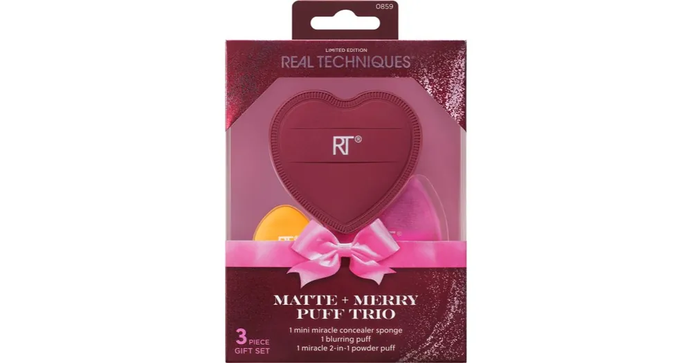 Azonnal elérhető Real TechniquesMatte + Merry Puff Trio applikátor szett