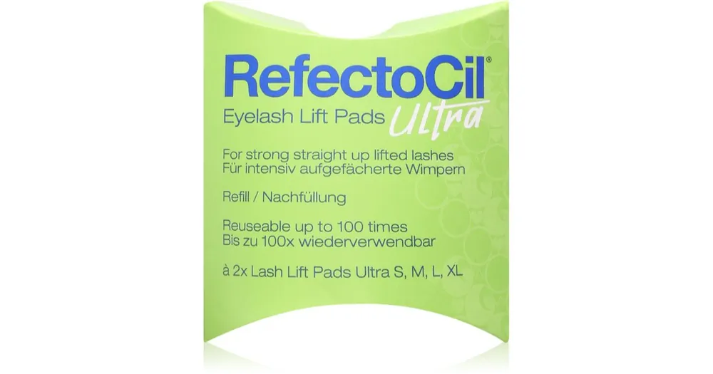Biztonságos fizetés RefectoCilEyelash Lift Pads Ultra újrahasználható szempárnácskák szempilla liftinghez és lamináláshoz