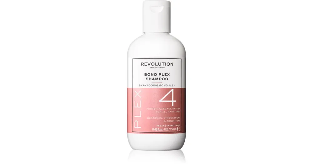 Revolution HaircarePlex No.4 Bond Shampoo intenzív tápláló sampon száraz és sérült hajra Árengedmény