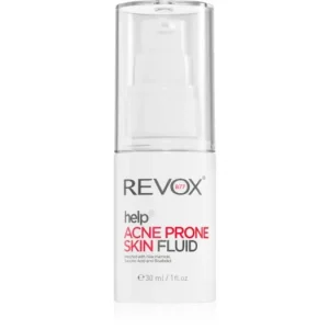 Revox B77Help Acne Prone Skin Fluid gyengéd hidratáló fluid az aknés bőrre Ne maradj le
