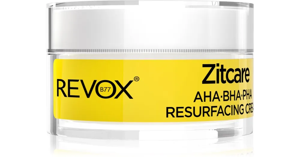 Végkiárusítás Revox B77Zitcare AHA BHA PHA Resurfacing Cream kisimító éjszakai krém