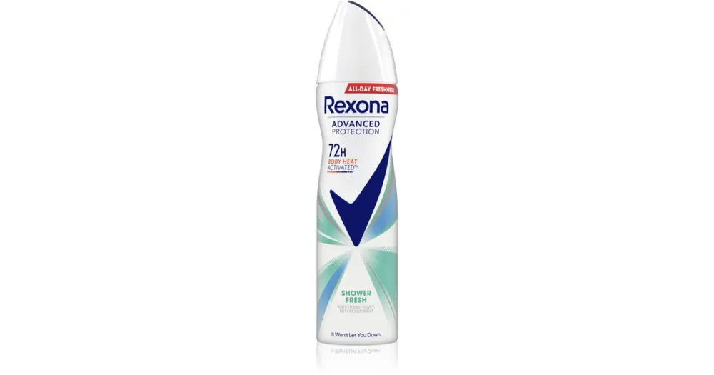 RexonaAdvanced Protection Shower Fresh izzadásgátló spray Biztonságos fizetés