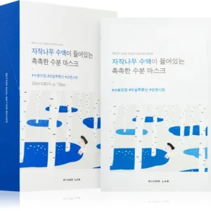Biztonságos fizetés ROUND LABBirch Juice Mask Sheet hidratáló arcmaszk az élénk bőrért
