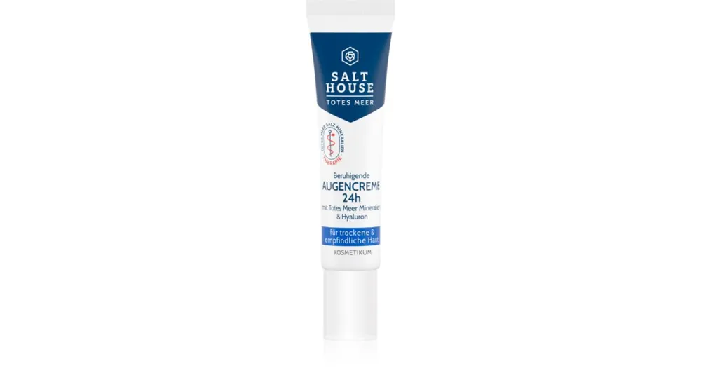 Vedd meg most Salt HouseDead Sea Therapy Eye Cream 24h hidratáló szemkörnyékápoló krém hialuronsavval