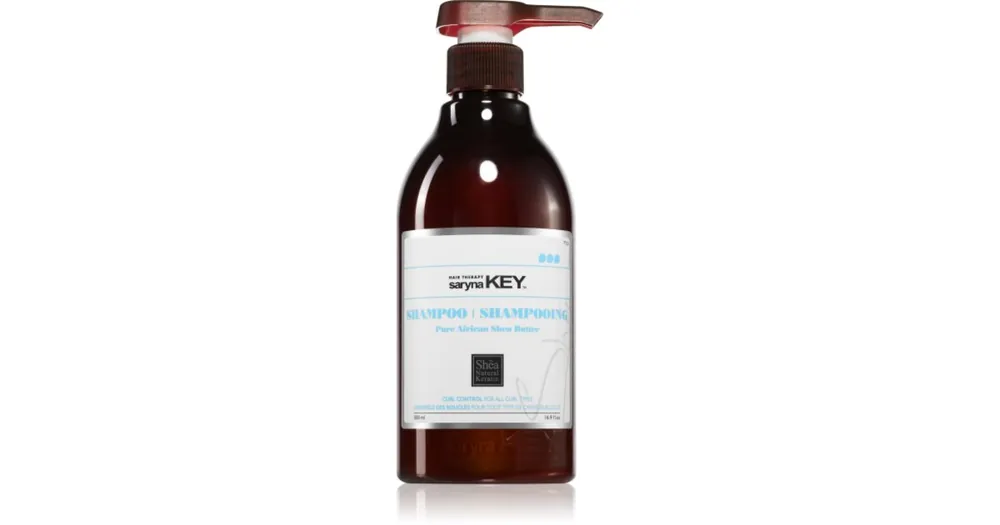 Saryna KeyPure African Shea Butter Curl Control sampon bambuszvajjal Bestseller