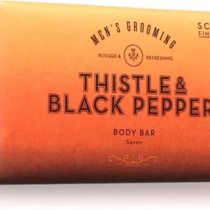 Scottish Fine SoapsThistle & Black Pepper Szilárd szappan Expressz szállítás