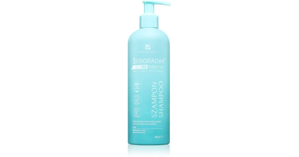 Expressz szállítás SeboradinPRO HYDRACTIVE Intensive Hydration hidratáló sampon száraz hajra