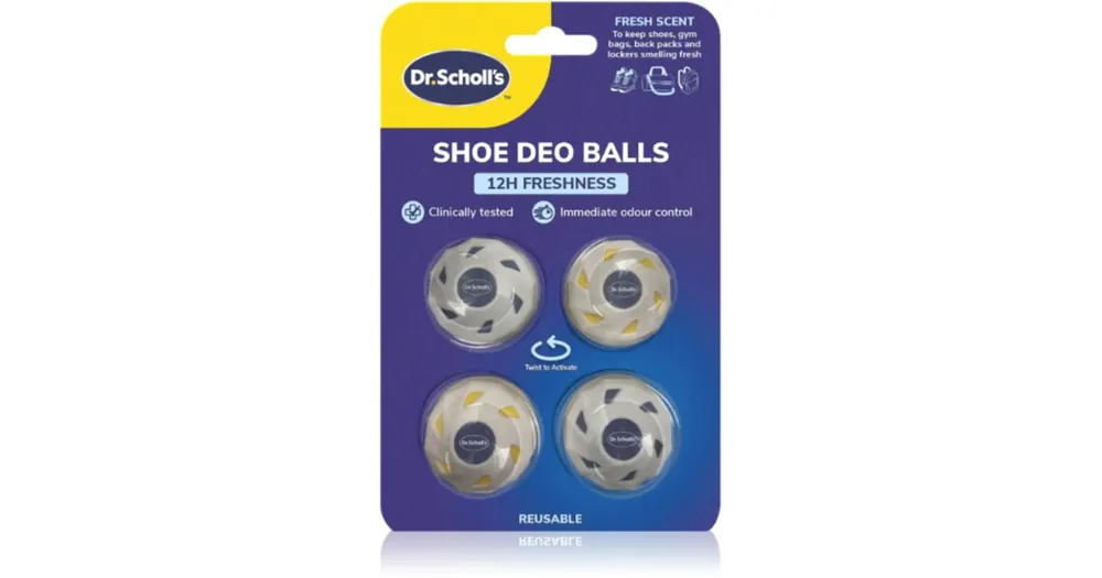 Akciós ár SchollDr. Scholl‘s 12 Hour Freshness cipőfrissítő golyócskák
