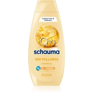 Vedd meg most SchwarzkopfSchauma Q10 Fullness sampon a gyenge és ritkuló hajra koenzim Q10