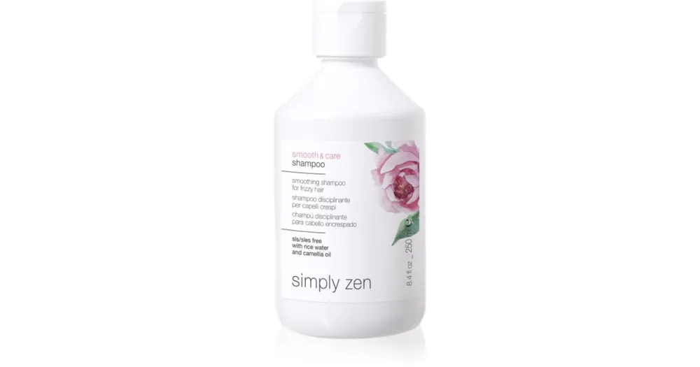 Expressz kézbesítés Simply ZenSmooth & Care Shampoo kisimító sampon töredezés ellen