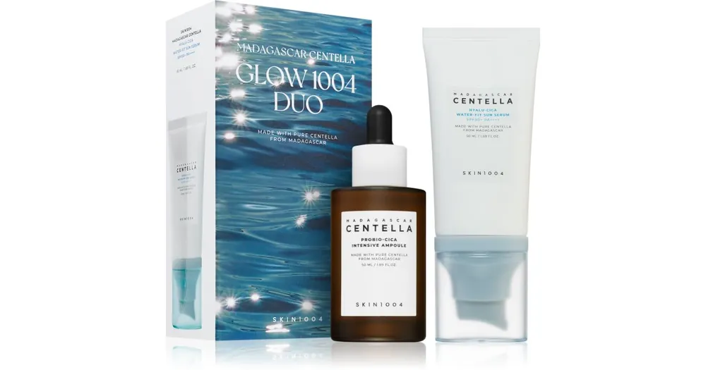 SKIN1004Madagascar Centella Glow 1004 Duo ajándékszett az élénk bőrért Szezonális akció