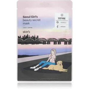 Skin79Seoul Girl‘s Beauty Secret arcmaszk nyugtató hatással Gyors kiszállítás