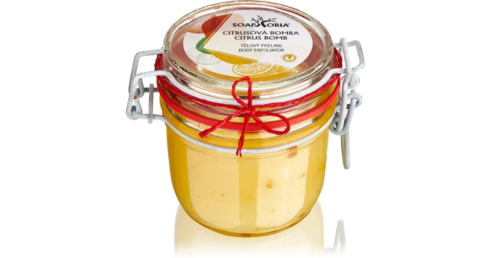 Olcsóbb SoaphoriaCitrus Bomb Body Exfoliator testpeeling